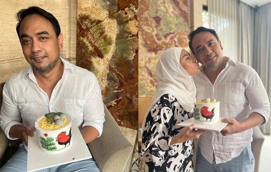 7 Potret Bebi Romeo Rayakan Ultah Ke-49, Sederhana Bareng Keluarga
