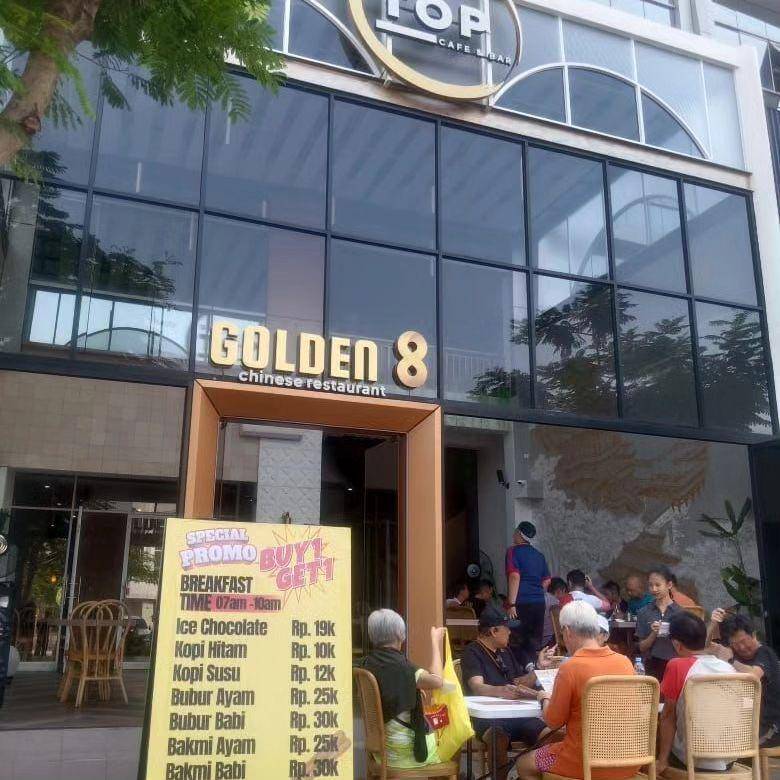 Golden 8 Restaurant, PIK, Jakarta Utara (instagram.com/stefirengkuan)