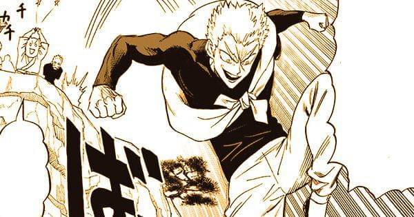 Garou pergi mencari uang untuk perguruannya ( Dok. tonarioyj.jp/One Punch Man )