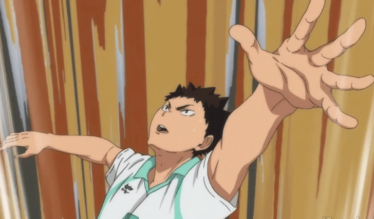 Hajime Iwaizumi (dok. Production I.G/ Haikyuu!!)