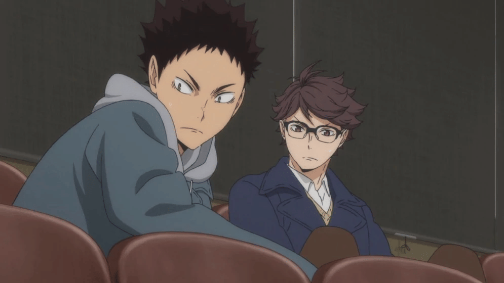 Iwaizumi dan Oikawa (dok. Production I.G/ Haikyuu!!)