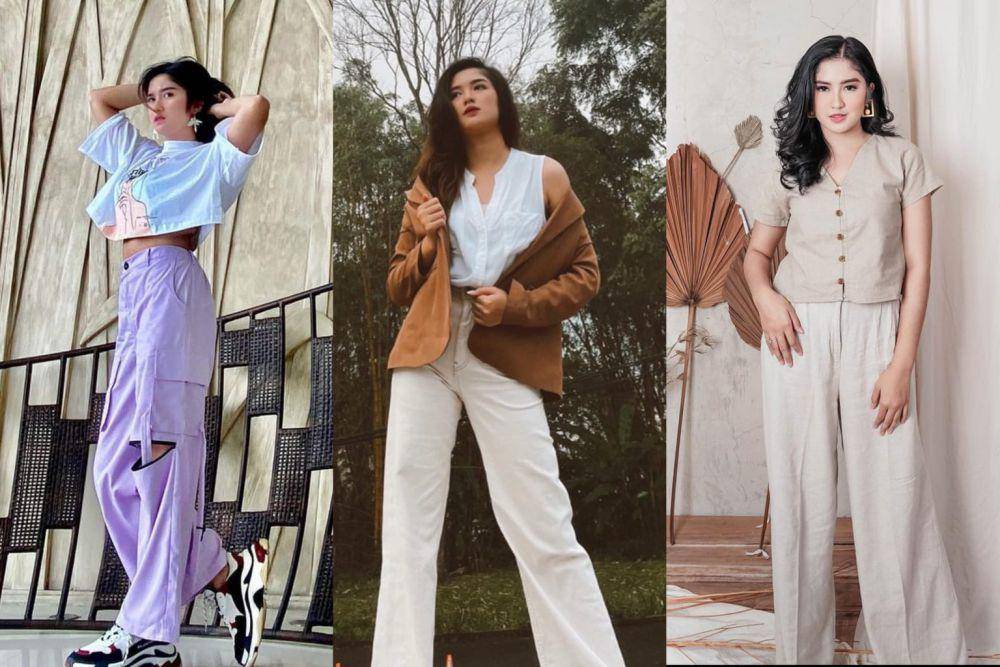 ide mix and match long pants ala Ochi Rosdiana (instagram.com/ochi24)