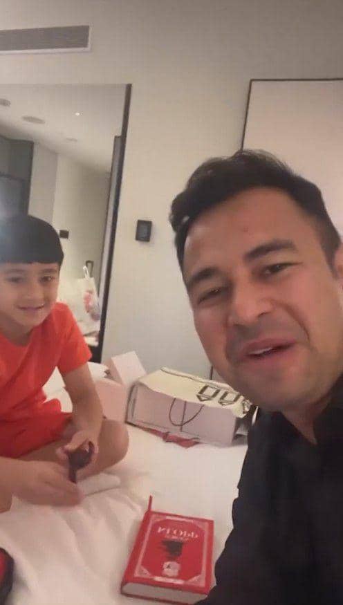 Rafathar latihan bela diri (Instagram.com/oneprideimma)