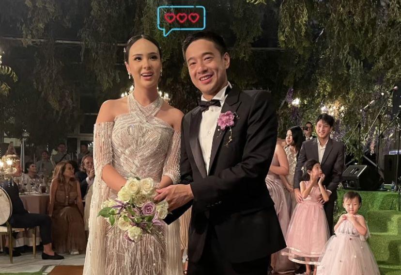 8 Potret Resepsi Pernikahan Pamela Bowie dan Armand Gunawan di Bali