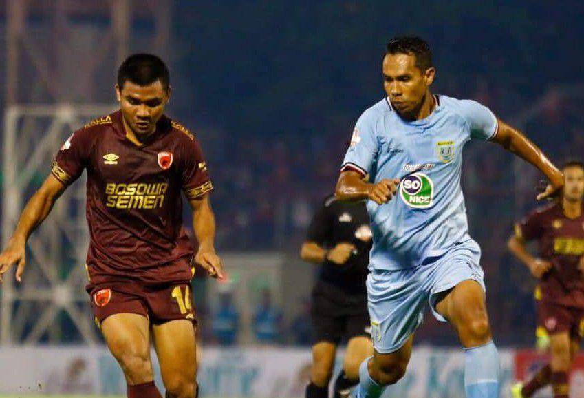 Persela Lamongan saat menghadapi PSM Makassar pada 2019. (facebook.com/PSM Makassar)