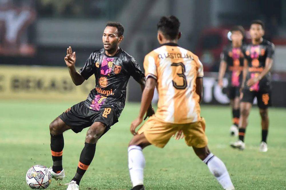 Persela Lamongan saat menghadapi FC Bekasi City pada 2022. (instagram.com/perselafc)
