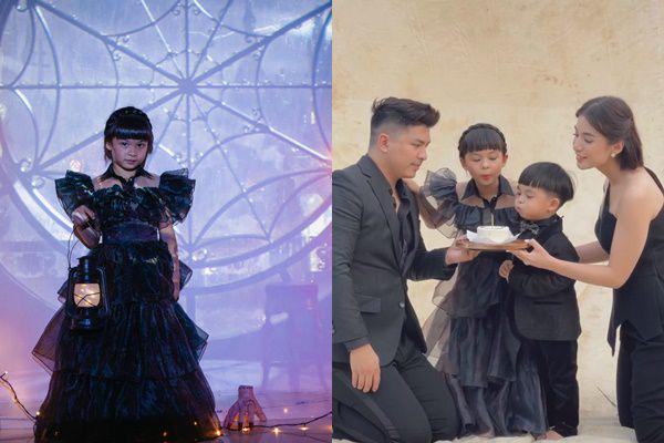 7 Potret Ulang Tahun Ke-7 Nastusha Alinskie, Bertema Wednesday