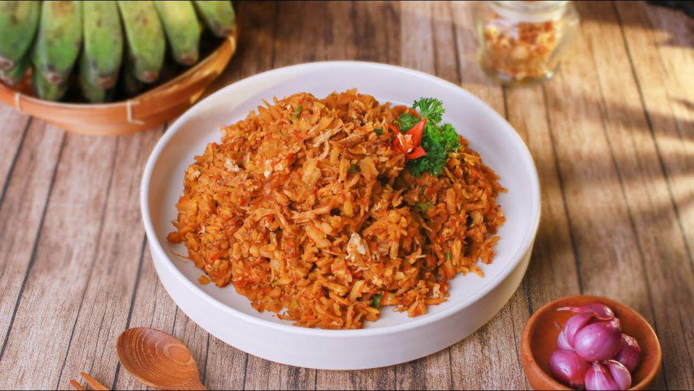 Resep Nasi Goreng Pisang Kepok, Menu Sarapan yang Unik dan Lezat
