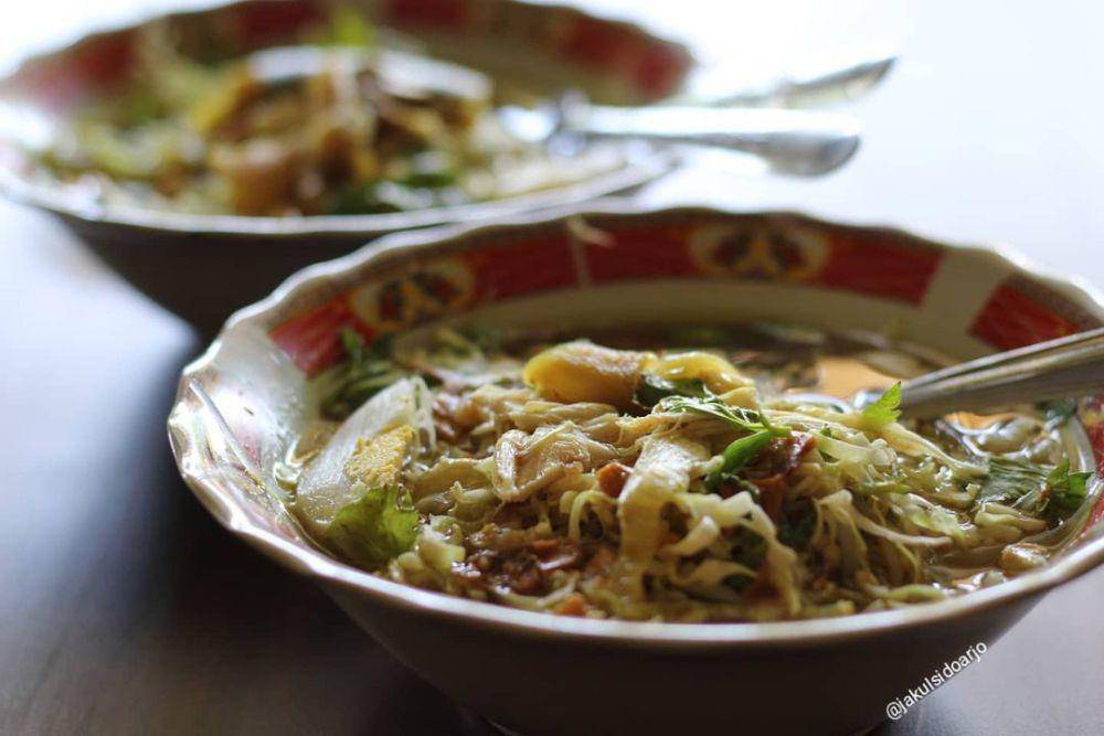 Soto ayam. (Instagram.com/jakulsidoarjo)