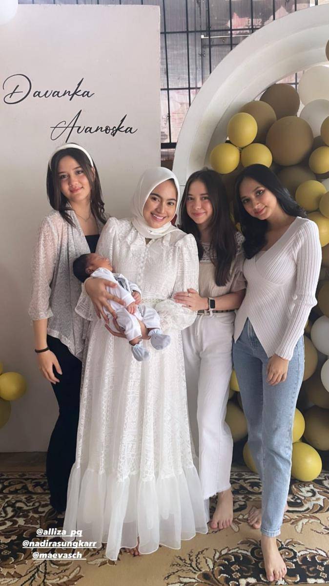momen akikah anak pertama Vicky Kalea (instagram.com/biancaahello)