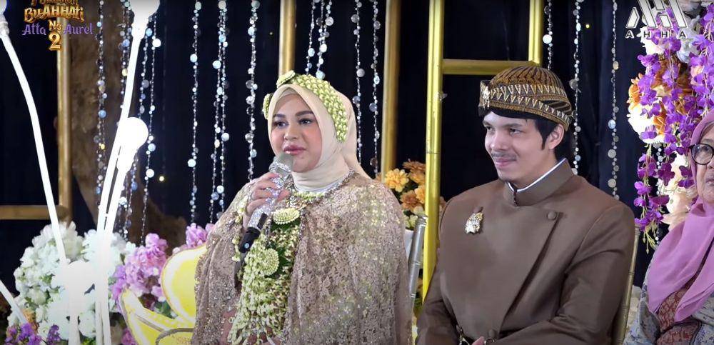 potret 7 bulanan anak kedua Aurel Hermansyah (youtube.com/attahalilintar)