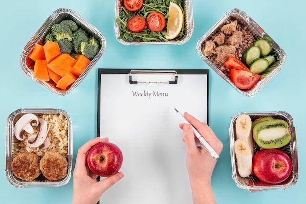 ilustrasi meal plan (freepik.com/freepik)