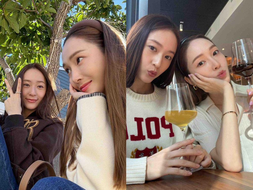 7 Potret Jessica dan Krystal Liburan di San Fransisco, Sister Goals!
