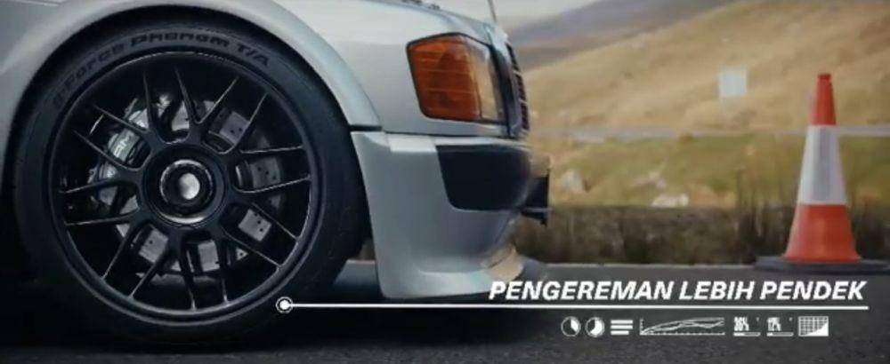 Ban BFGoodrich g-Force Phenom (dok. Michelin)