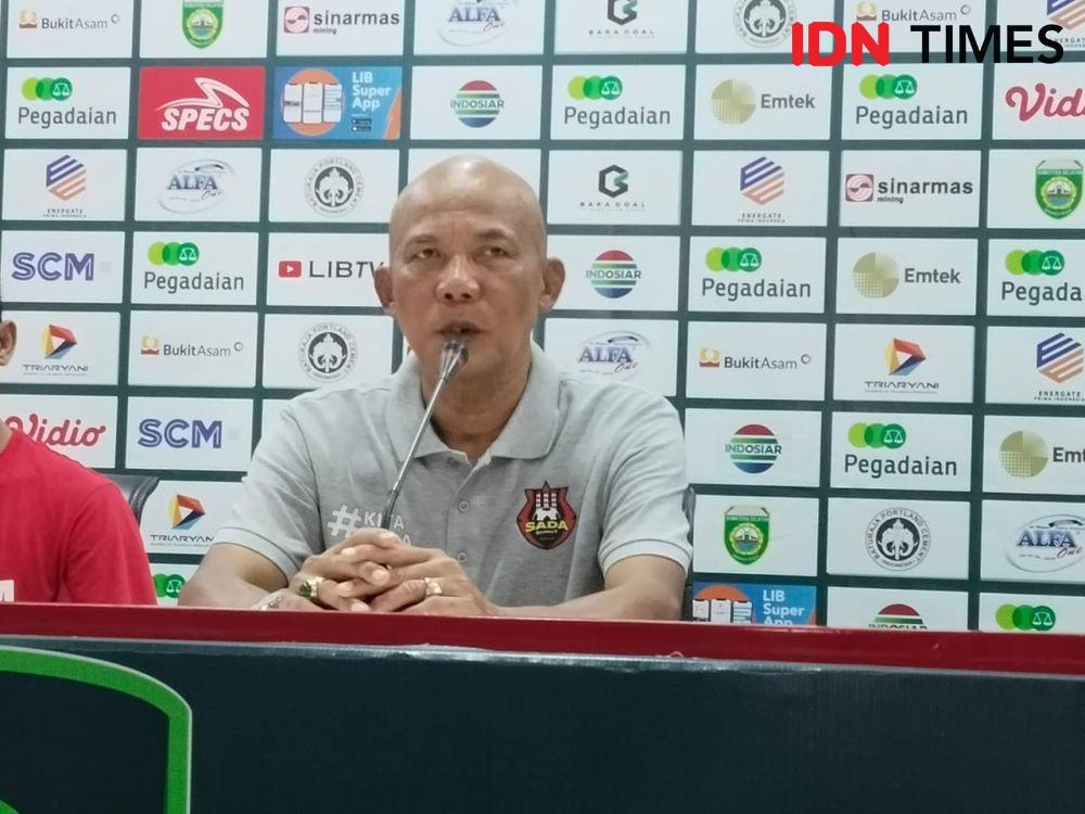 Pelatih Sada Sumut FC Suharto AD (IDN Times/Feny Maulia Agustin)