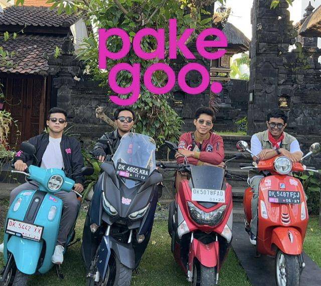 Biaya sewa motor mulai Rp65 ribu per hari (dok. Pakegoo)