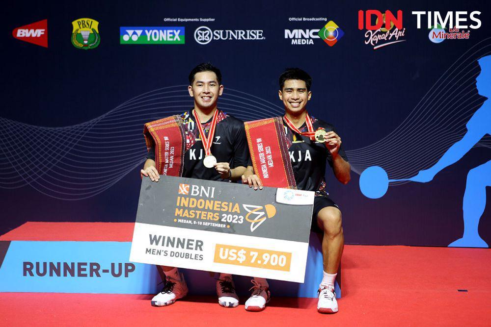 Pecah Telur, Ganda Putra Sabar/Reza Berhasil Raih Gelar Perdana