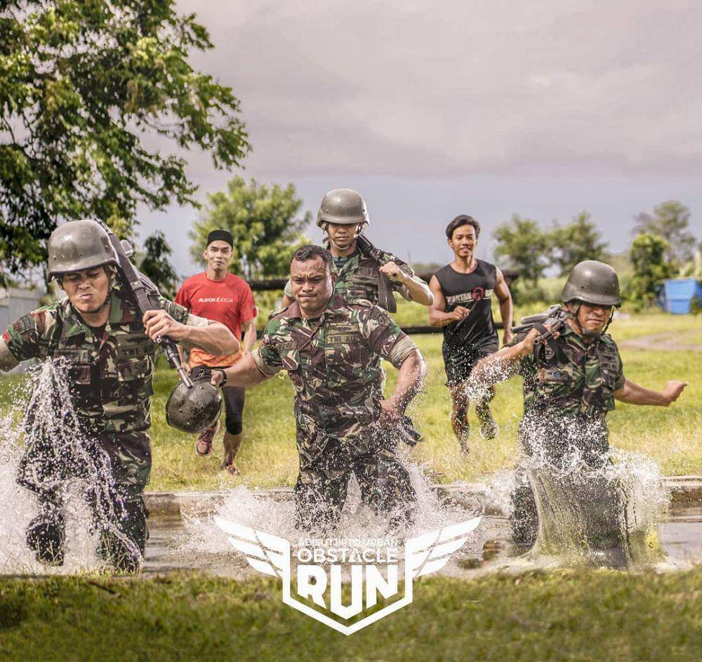 Ilustrasi Adisutjipto Urban Obstacle Run (AUOR). (Dok. Istimewa)