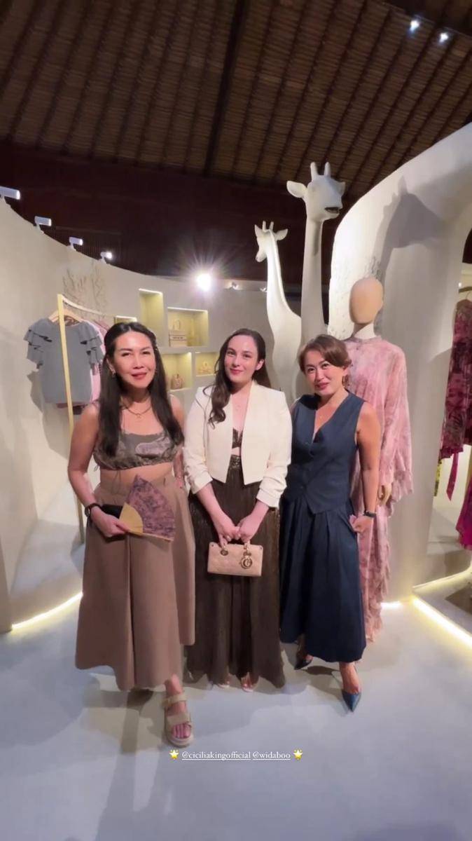 momen Chelsea Islan hadiri closing party Dioriviera Bali 2023 (instagram.com/chelseaislan)