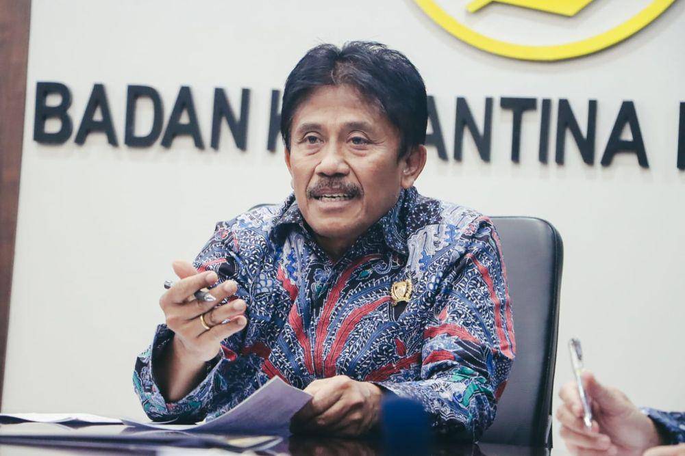 Kepala Badan Karantina Pertanian (Barantan), Kementerian Pertanian (Kementan), Bambang. (dok. Kementan)