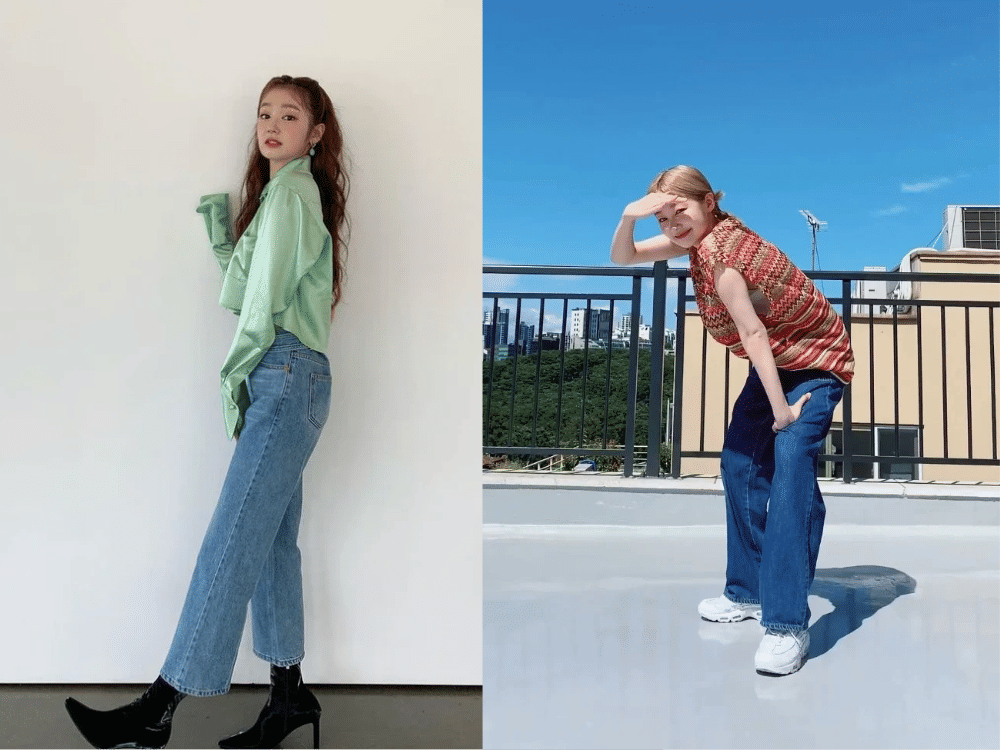 9 Ide OOTD Jeans ala Lea Secret Number, Stylish dan Effortless!