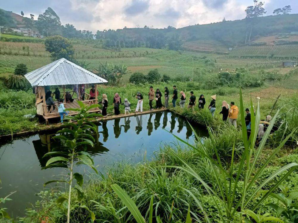 Embung pertanian Desa Kanreapia (instagram.com/@rumah.koran)