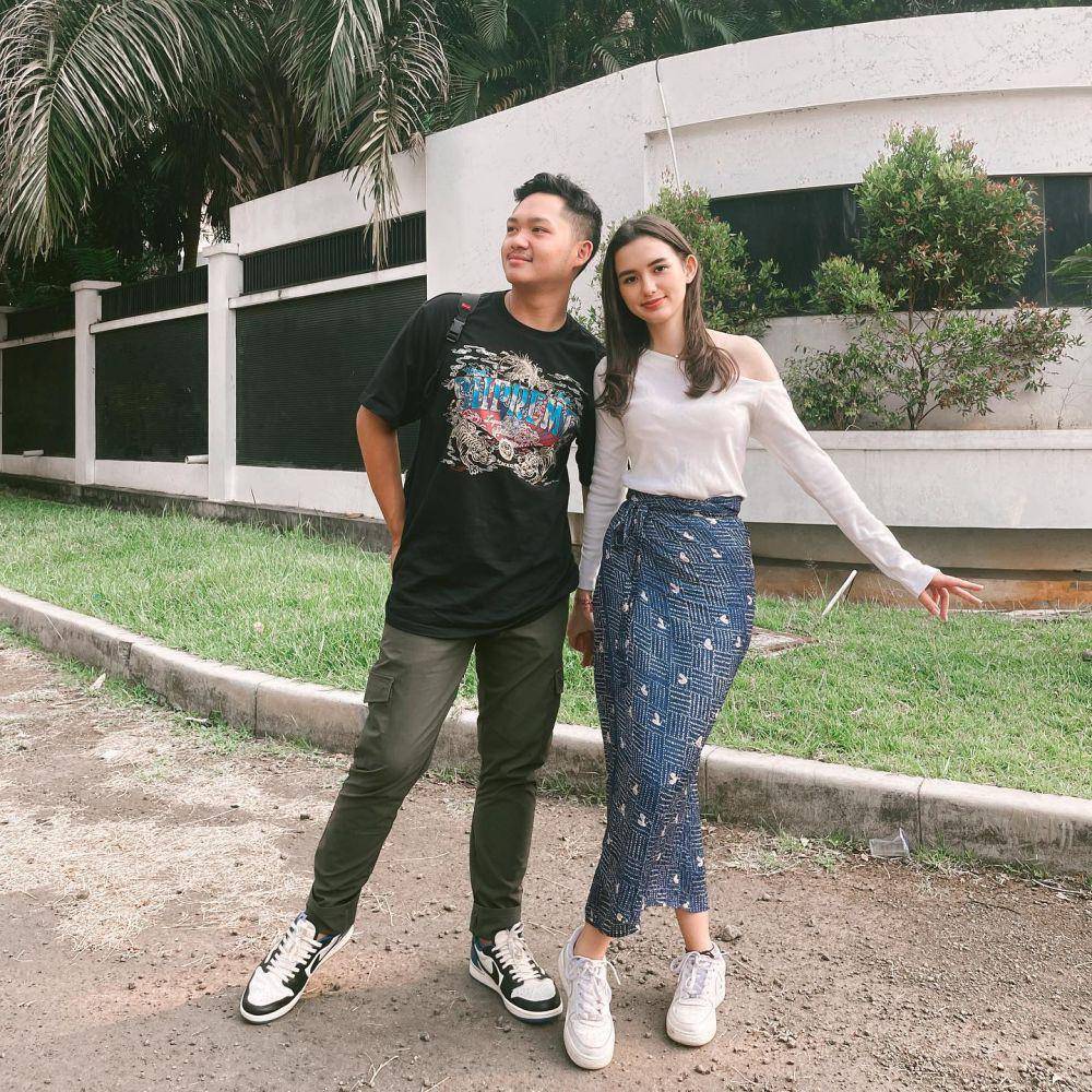 Sarah Menzel akan ikut agama Azriel (instagram.com/azriel_hermansyah)