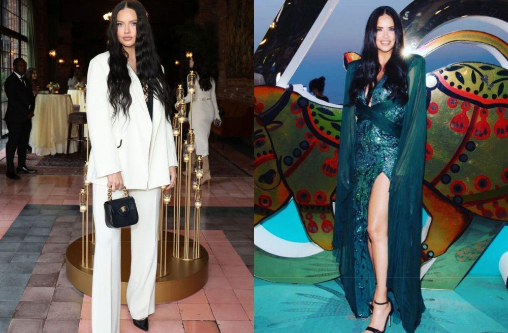 7 Potret Adriana Lima Naik Berat Badan setelah Melahirkan Anak Ke-3