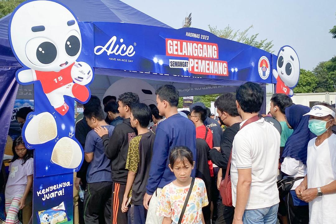 Kampanye Gelanggang Semangat Pemenang Aice Group.