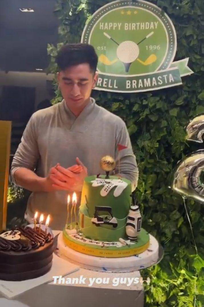 Kejutan ultah Verrel (Instagram.com/bramastavrl) ini