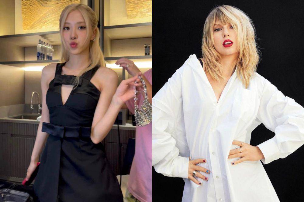 potret Rose Blackpink dan Taylor Switt (instagram.com/roses_are_rosie | instagram.com/taylorswift)