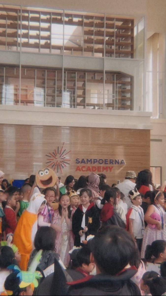potret Gempi di Acara Literacy Week (instagram.com/gisel_la)