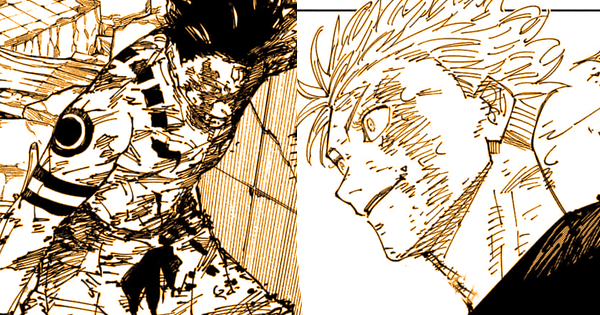 Gojo berhasil unggul atas Sukuna ( Dok. Shueisha / Jujutsu Kaisen )