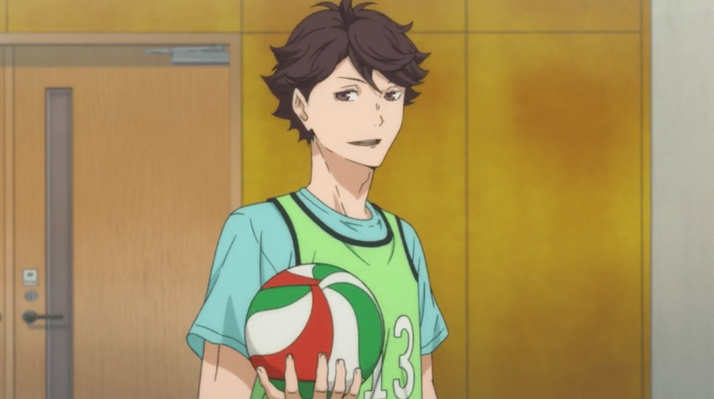 Oikawa (dok. Production I.G/ Haikyuu!!)