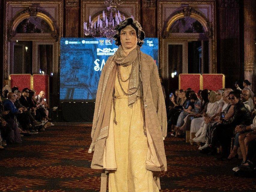 ilustrasi penampilan desainer dan brand fashion lokal di Front Row Paris 2023. (dok IN2MF)