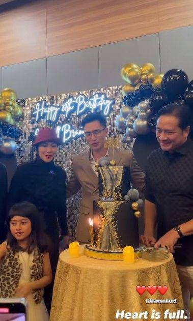 ulang tahun Verrell (Instagram.com/bramastavrl)