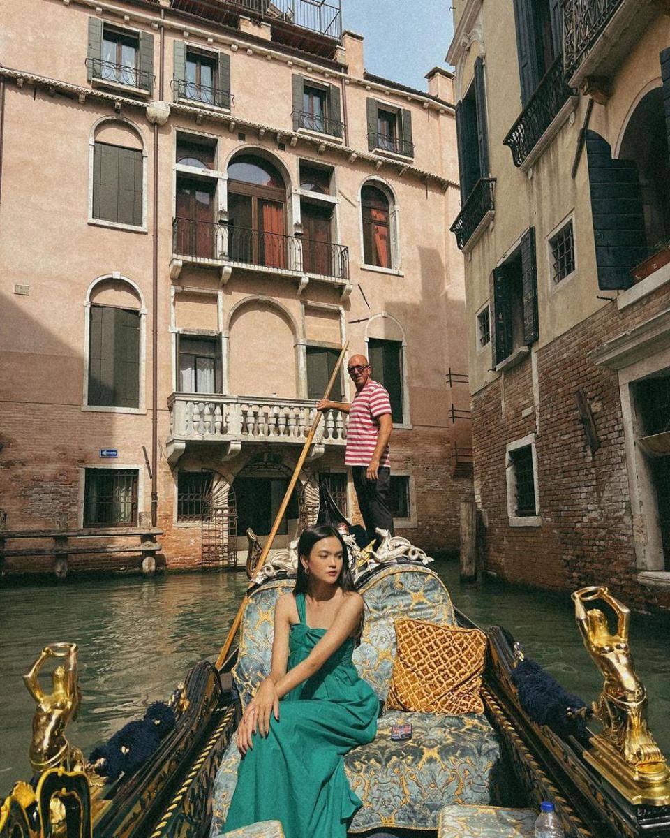 Momen liburan Beby Tsabina dan Cut Syifa di Venesia (instagram.com/cckey.s)