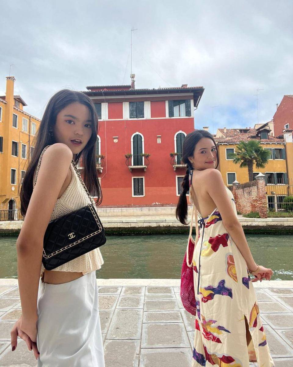 Momen liburan Beby Tsabina dan Cut Syifa di Venesia (instagram.com/bebytsabina)