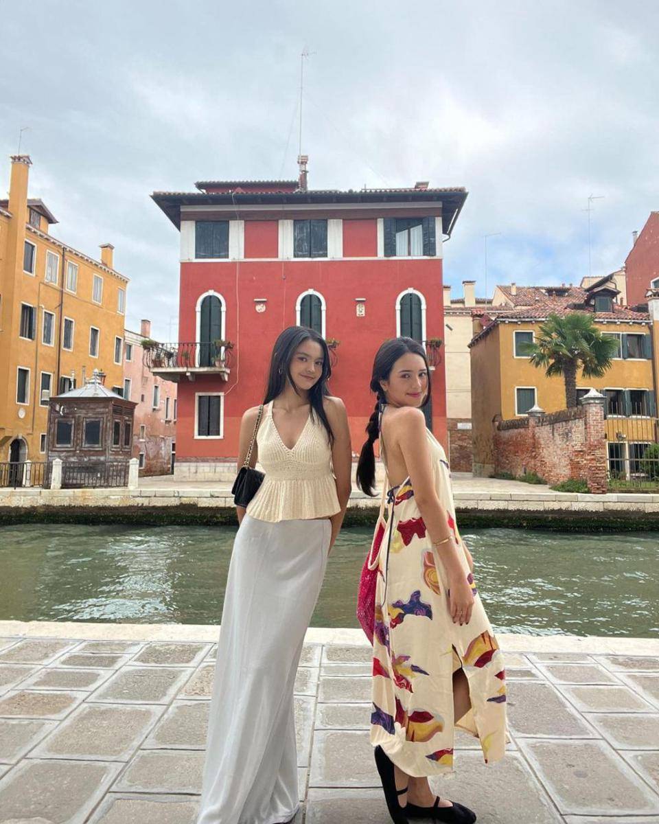 Momen liburan Beby Tsabina dan Cut Syifa di Venesia (instagram.com/bebytsabina)