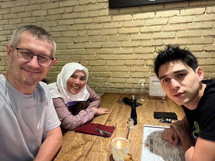 potret Maxime Bouttier dan orangtua (instagram.com/sitipurwanti15)