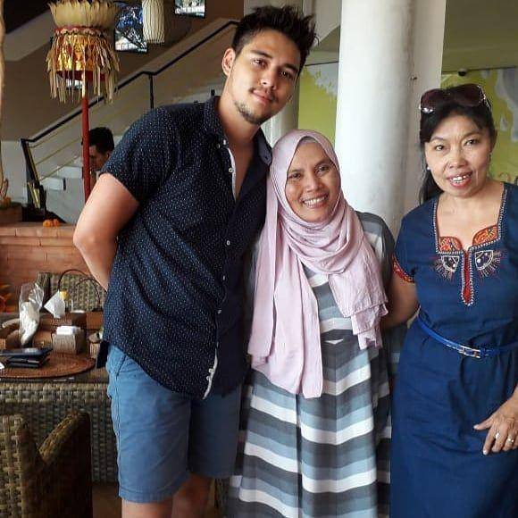 potret Maxime Bouttier dan orangtua (instagram.com/sitipurwanti15)