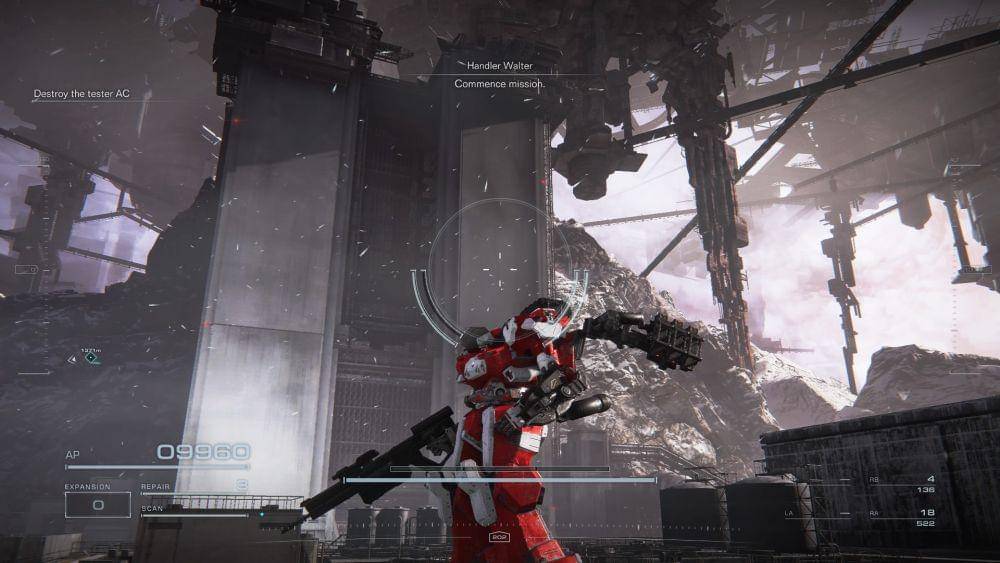 Screenshot Armored Core VI, diambil oleh Fahrul Nurullah dengan versi PS4. (Dok. Bandai Namco, FromSoftware/Armored Core VI: Fires of Rubicon)