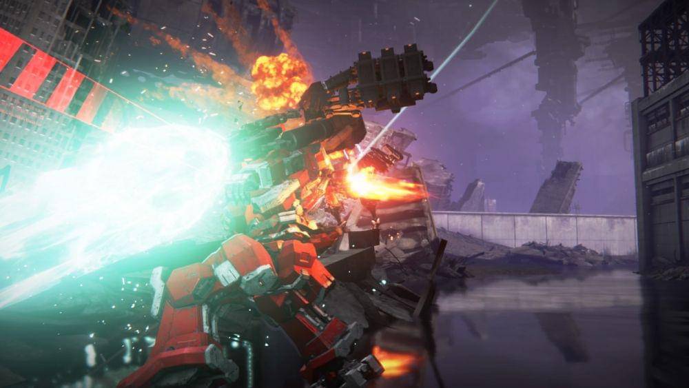 Screenshot Armored Core VI, diambil oleh Fahrul Nurullah dengan versi PS4. (Dok. Bandai Namco, FromSoftware/Armored Core VI: Fires of Rubicon)