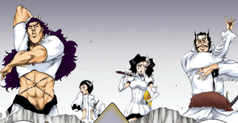 Para Arrancar zombie Mayuri Dok. Shueisha / Bleach )