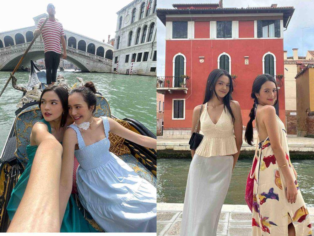 Momen liburan Beby Tsabina dan Cut Syifa di Venesia (instagram.com/bebytsabina)