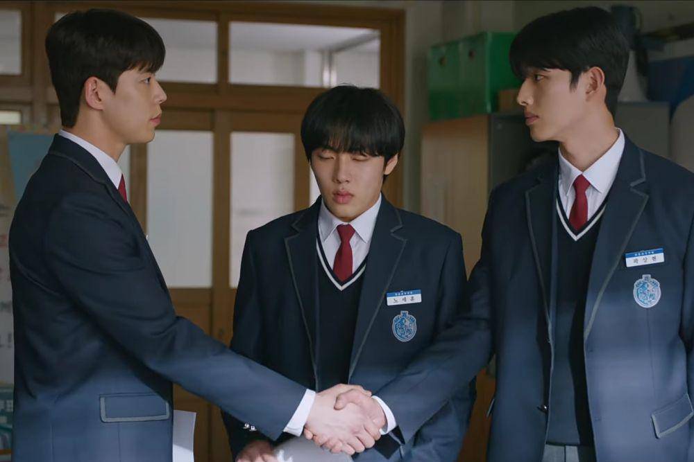 cuplikan Choi Woo Sung, Yoon Hyun Soo, dan Lee Jung Sic di drakor I Am a Running Mate (youtube.com/부산국제영화제Busan International Film Festival)