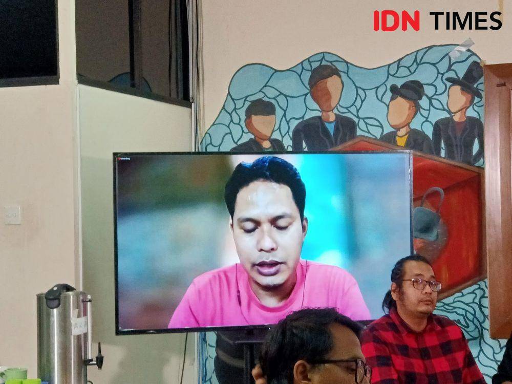 Solidaritas Nasional untuk Rempang (IDN Times/Rachma Syifa Faiza Rachel)