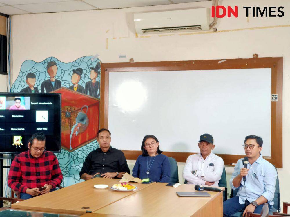 Solidaritas Nasional untuk Rempang (IDN Times/Rachma Syifa Faiza Rachel)