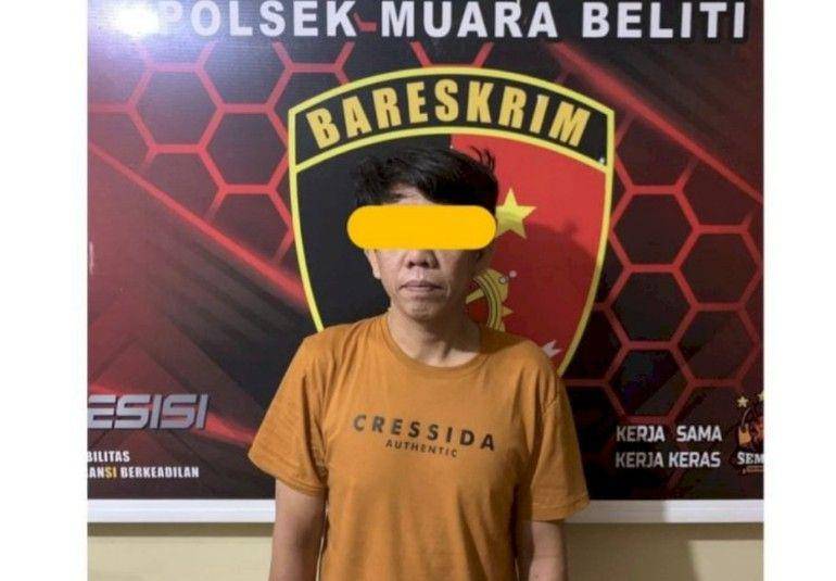 (Pelaku penggelepana pajak motor sempat kabur dan ditangkap di Palembang) IDN Times/istimewa