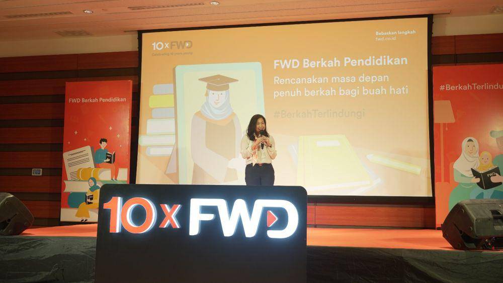 Peluncuran FWD Berkah Pendidikan di Pacific Century Place Jakarta pada Selasa (12/9/2023). (dok. FWD Insurance)